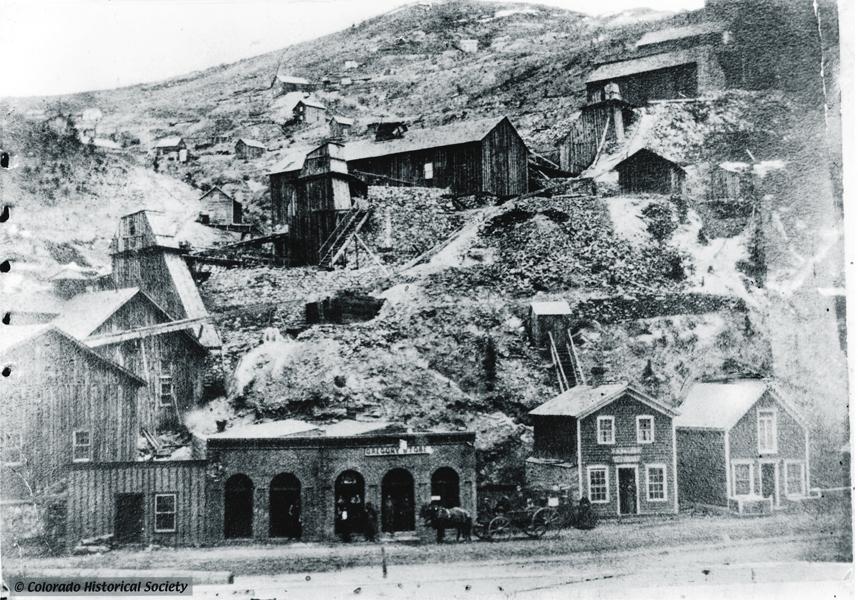 Mining town. Колорадо 19 век. Колорадо Спрингс в 1896 году. Колорадо Спрингс дикий Запад. Колорадо Спрингс в 19 веке.