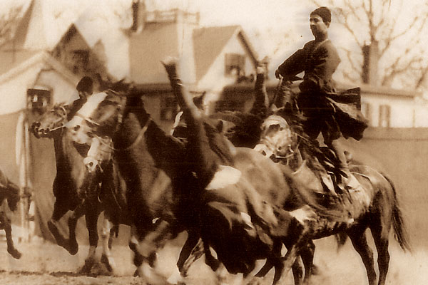Tracing the real story behind Buffalo Bill's trick riders.