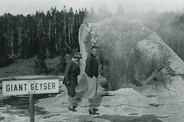 Early tourists capture their memories of our nation's first national park.