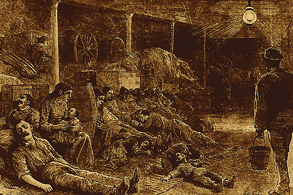 The cholera epidemic of 1873 struck fear on the frontier.