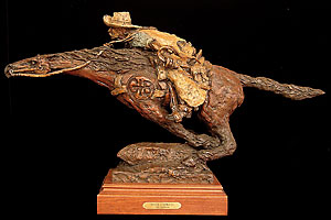 sculptor_gib_singleton_santa_fe_new_mexico_pony_express