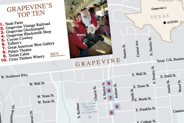 10 for 10: Grapevine, Texas