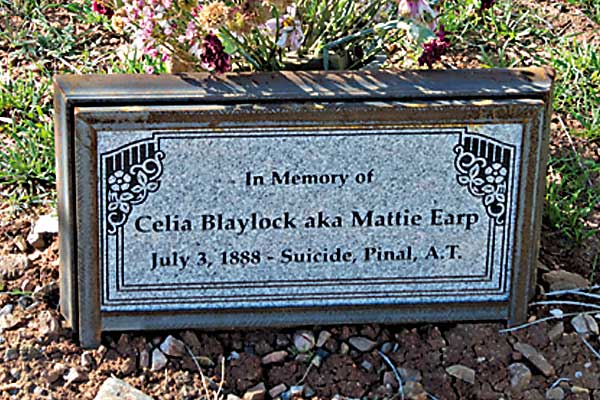 Mattie Earp Rests in Peace