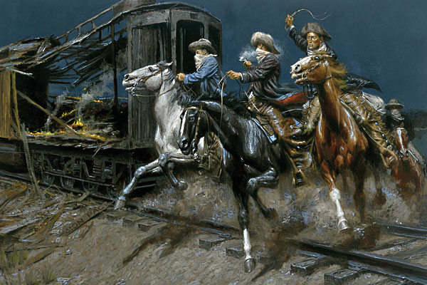 Sundance-and-the-Wild-Bunch-Hit-the-Union-Pacific-oil-by-Andy-Thomas