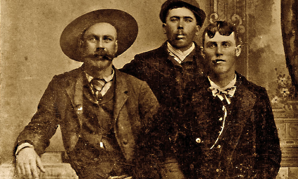 Henry C. Goodman, Gus Heffron and Davy Crockett