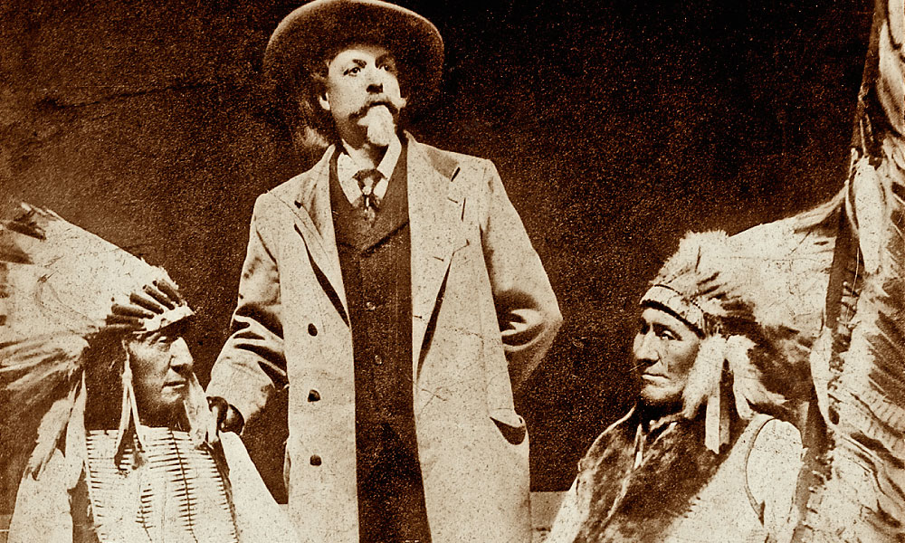 Ogalala Lakota Leaders Red Cloud and American Horse with Buffalo Bill Cody