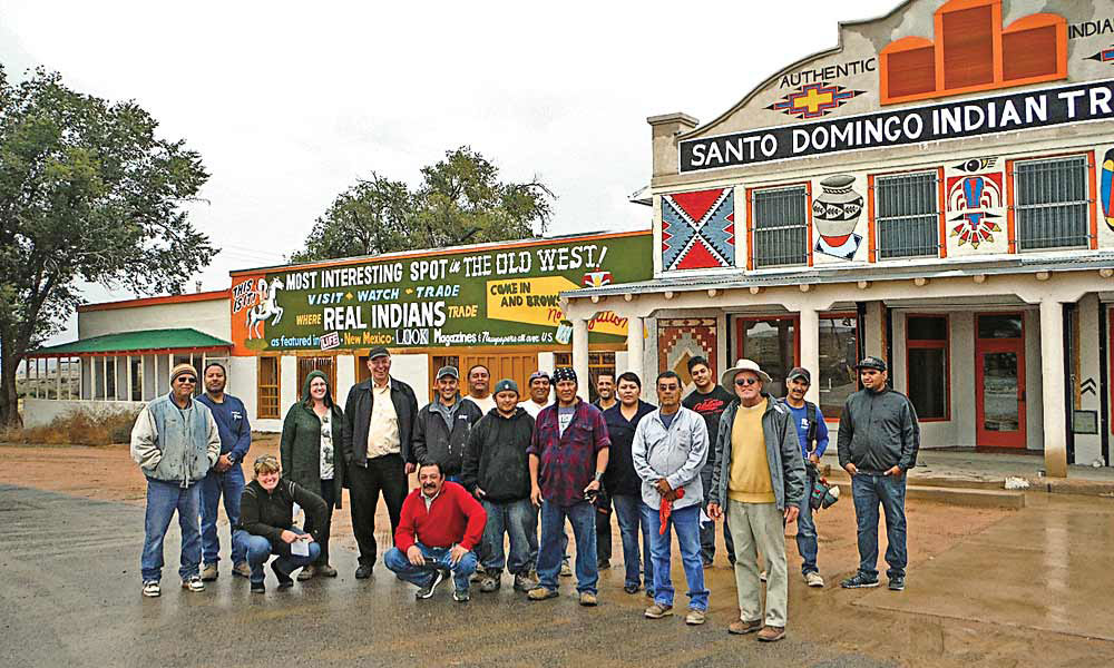 Members of the Santo Domingo Pueblo