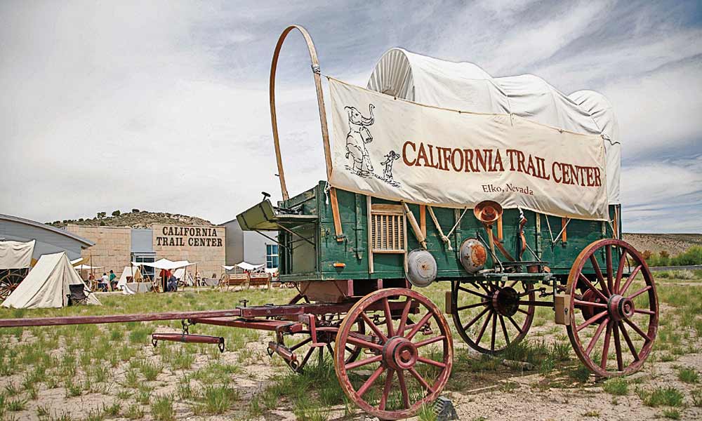 The California Trail Interpretive Center in Elko is a living history museum featuring numerous events throughout the year—including Trail Days with an 1850 Wagon Encampment and Shoshone Summer Camp every June. – All images courtesy TravelNevada unless otherwise noted –