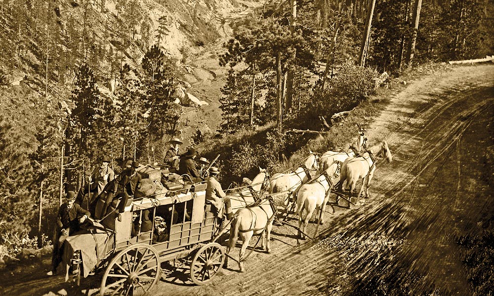 Photograph of Deadwood Stagecoach