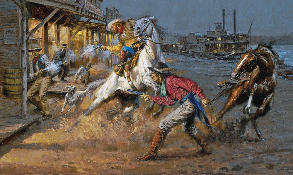 andy thomas painting true west