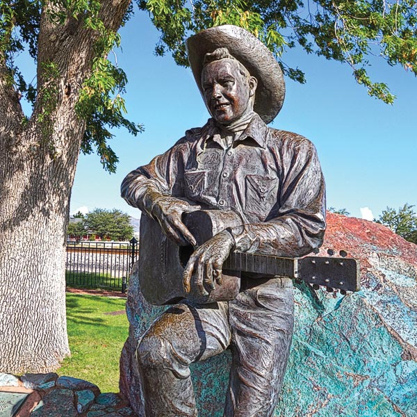 rex allen statue true west