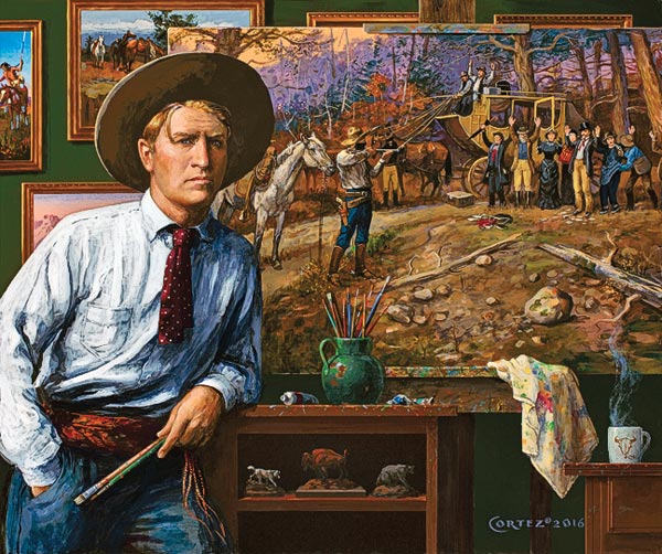 Jenness cortez painting true west