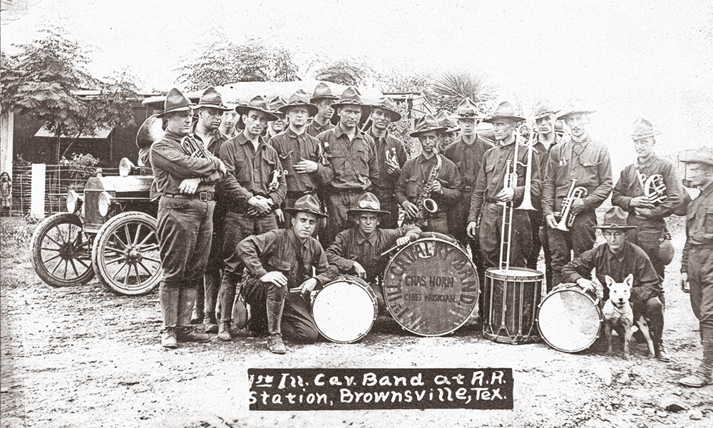 illinois cavalry band brownsville true west