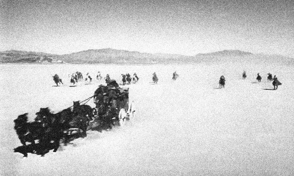 yakima canutt stagecoach opening scene true west