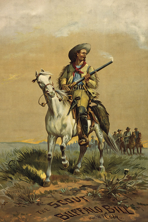 William F. Cody Buffalo Bill True West