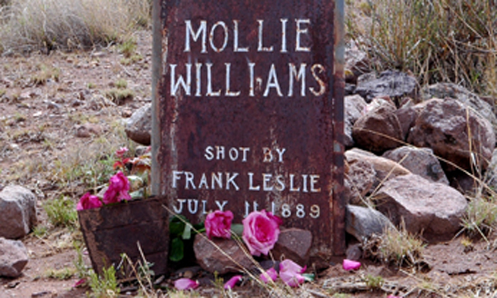 Buckskin Frank Leslie Murdered Wife Mollie