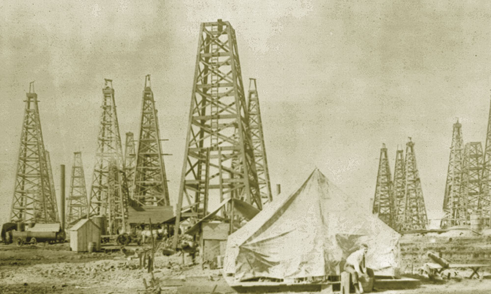 Lyne Barret Texas History Oil True West