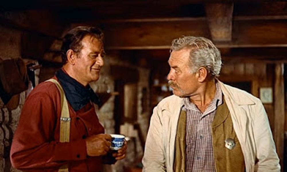 john wayne and bond true west