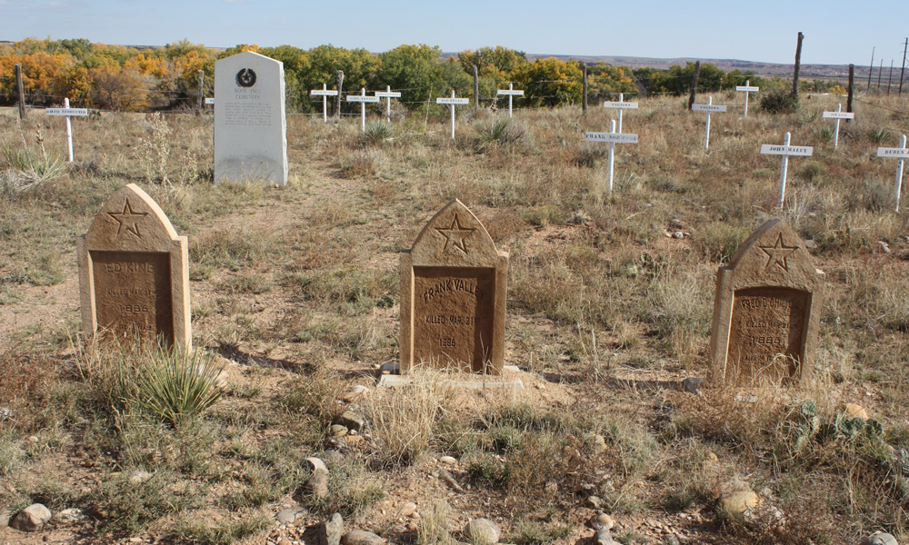 Tascosa Gunfight Graves