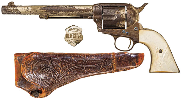 private eye cowboy laney thomas cathey true west magazine gun auction
