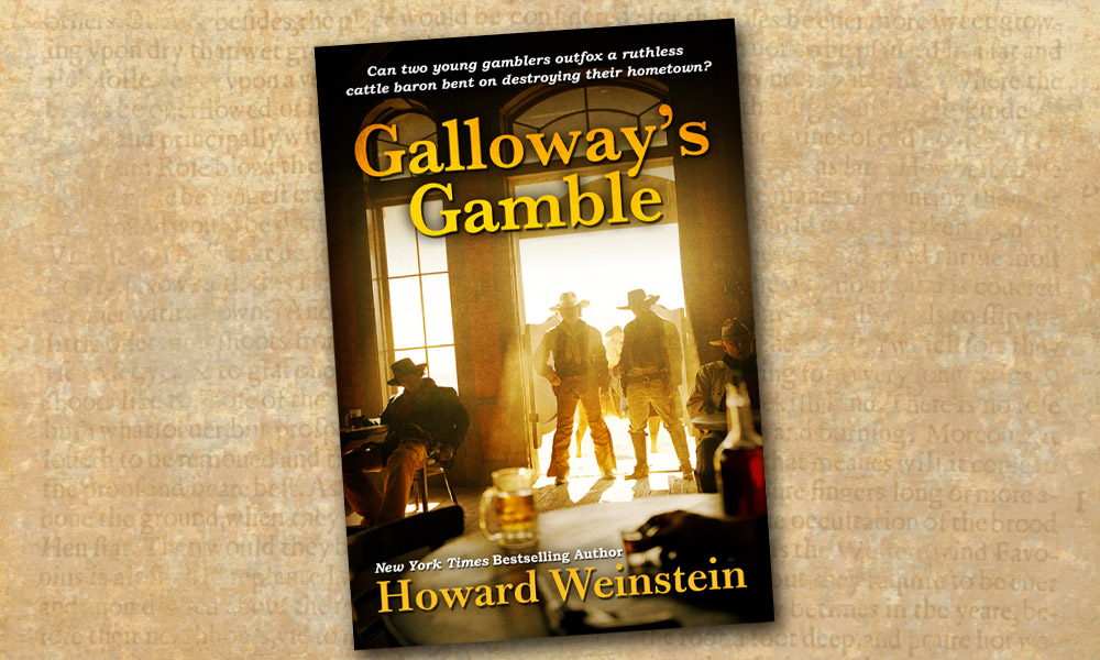 Galloways Gamble Western Novel Howard Weinstein