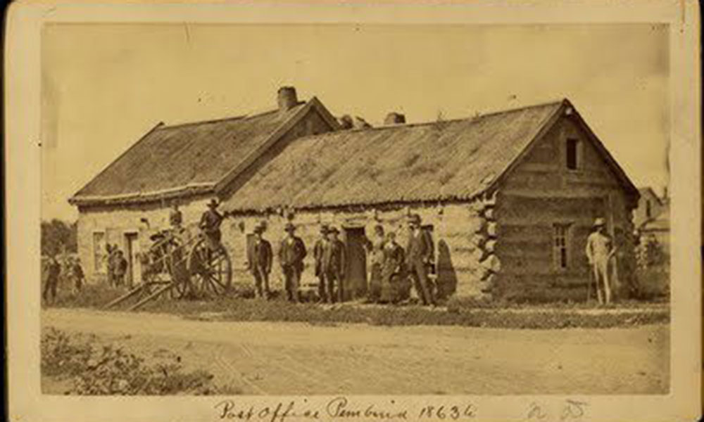 Pembina Post Office, 1863 True West