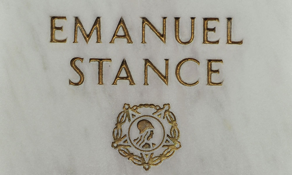 emanuel stance grave marker