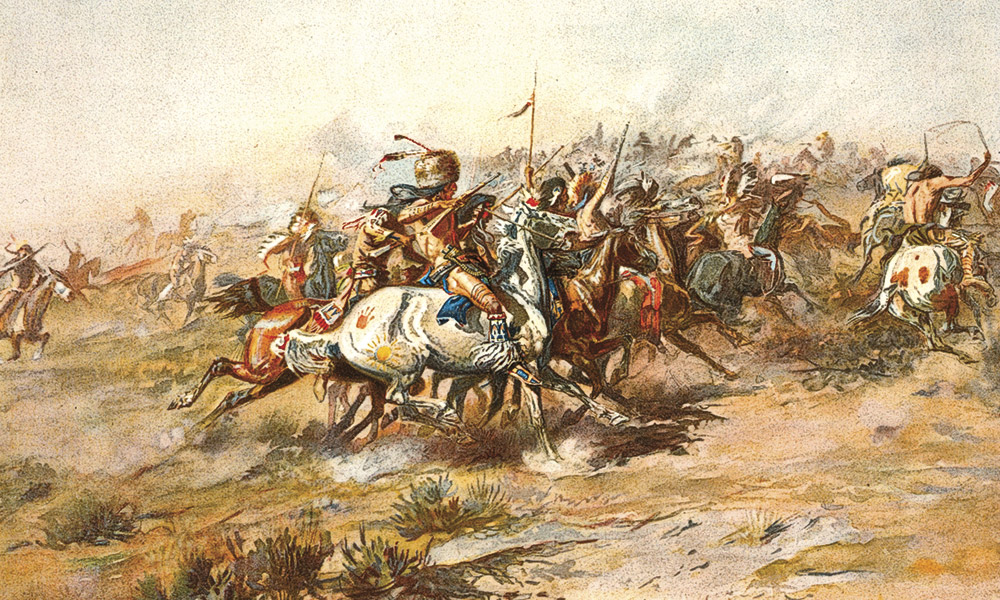 John Martin George Custer Battle Little Big Horn True West Magazine