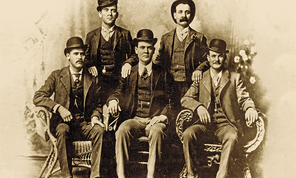 wild bunch butch cassidy posing