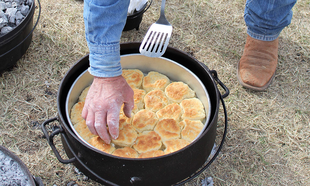 cowboy biscuits christmas old fort concho texas