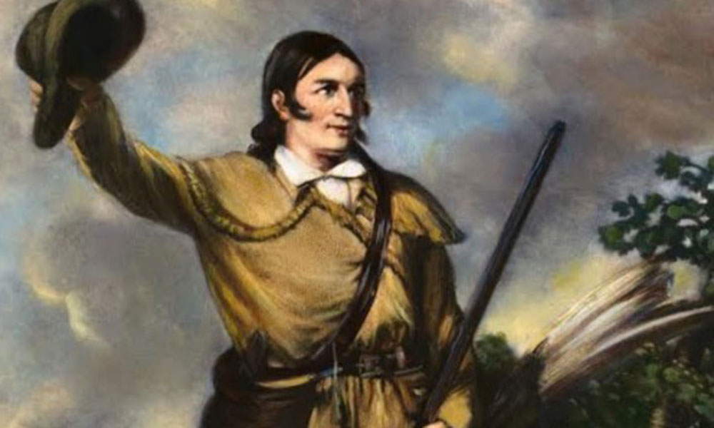 Was the Notorious Bad Guy Davy Crockett the Grandson of Davy Crockett?