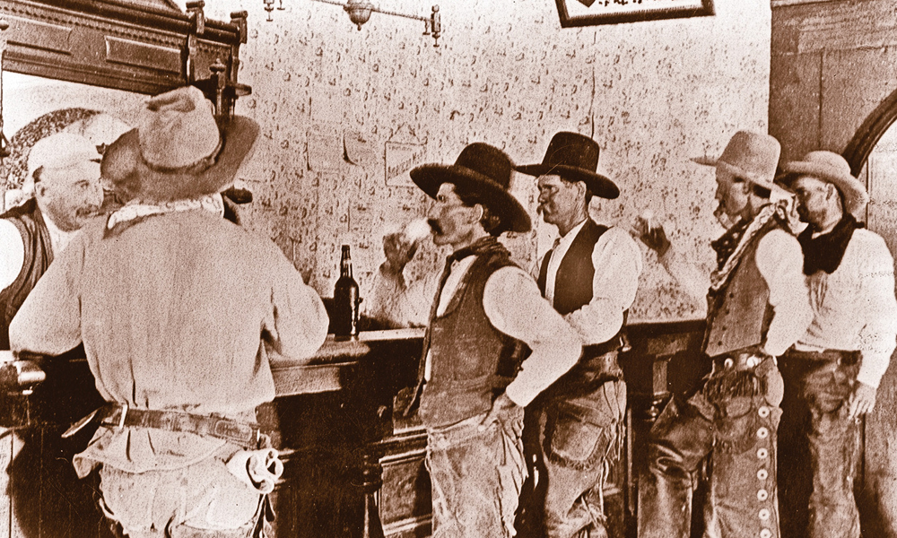 cowboys saloon tascosa texas wild west town beer true west magazine