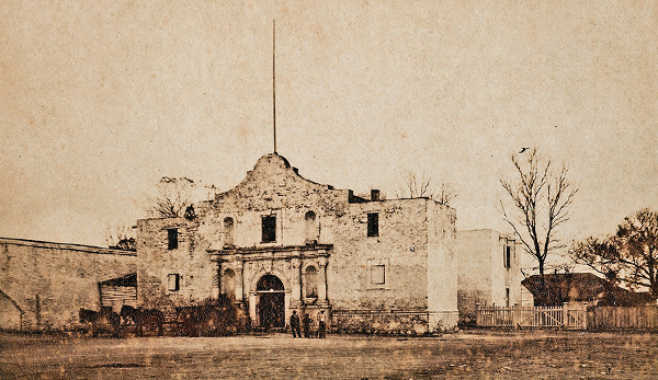 the alamo building historical photograph true west magazine