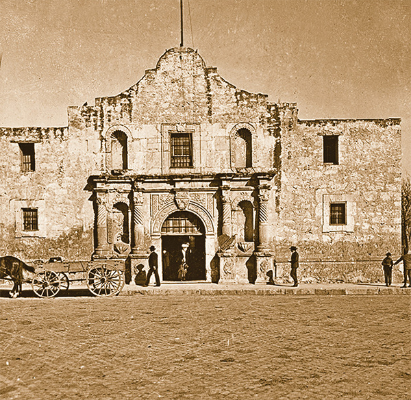 the alamo building historical photograph true west magazine
