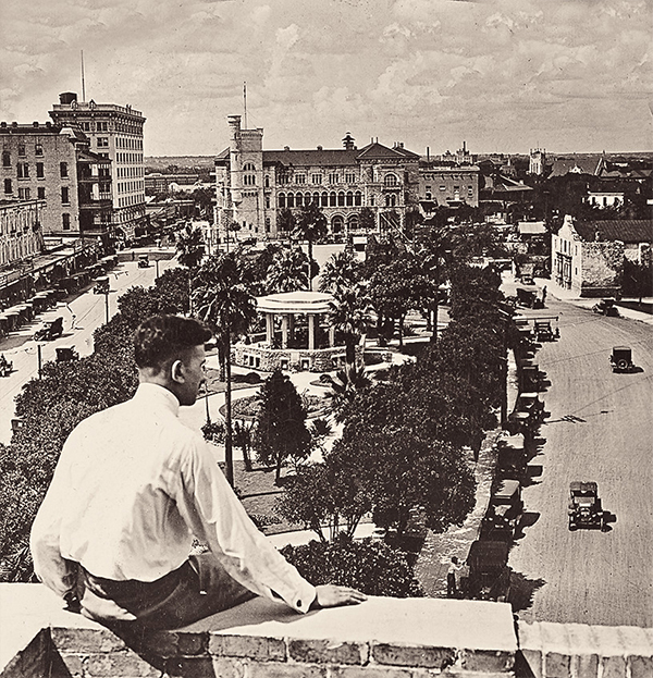 the alamo building city historical photograph true west magazine