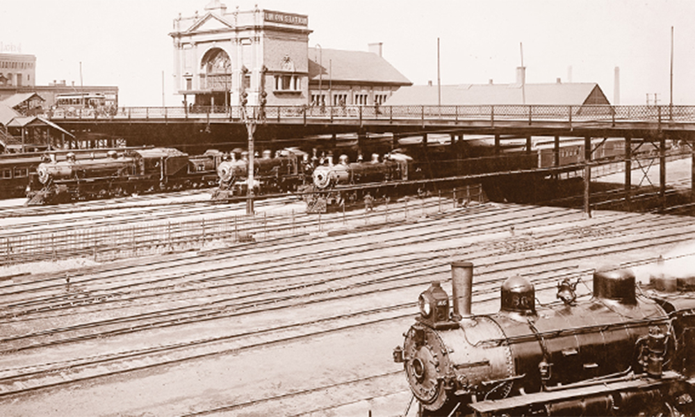 omaha union station burlington train station historical photograph train railroad true west magazine