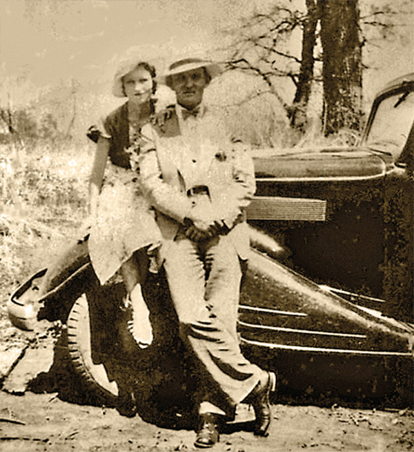 bonnie and clyde with car true west magazine