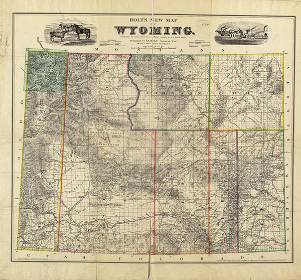map of wyoming true west magazine