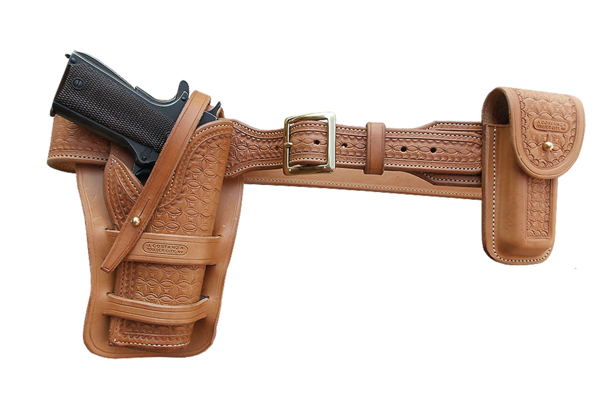 western star leather holster belt true west magazine