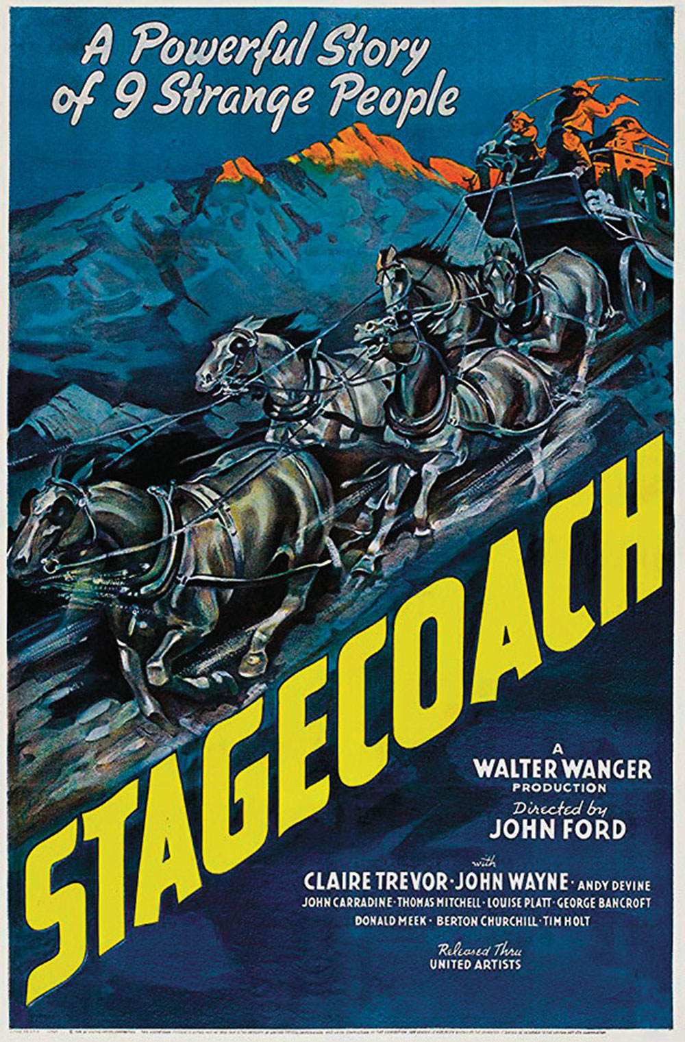 stagecoach movie poster true west magazine