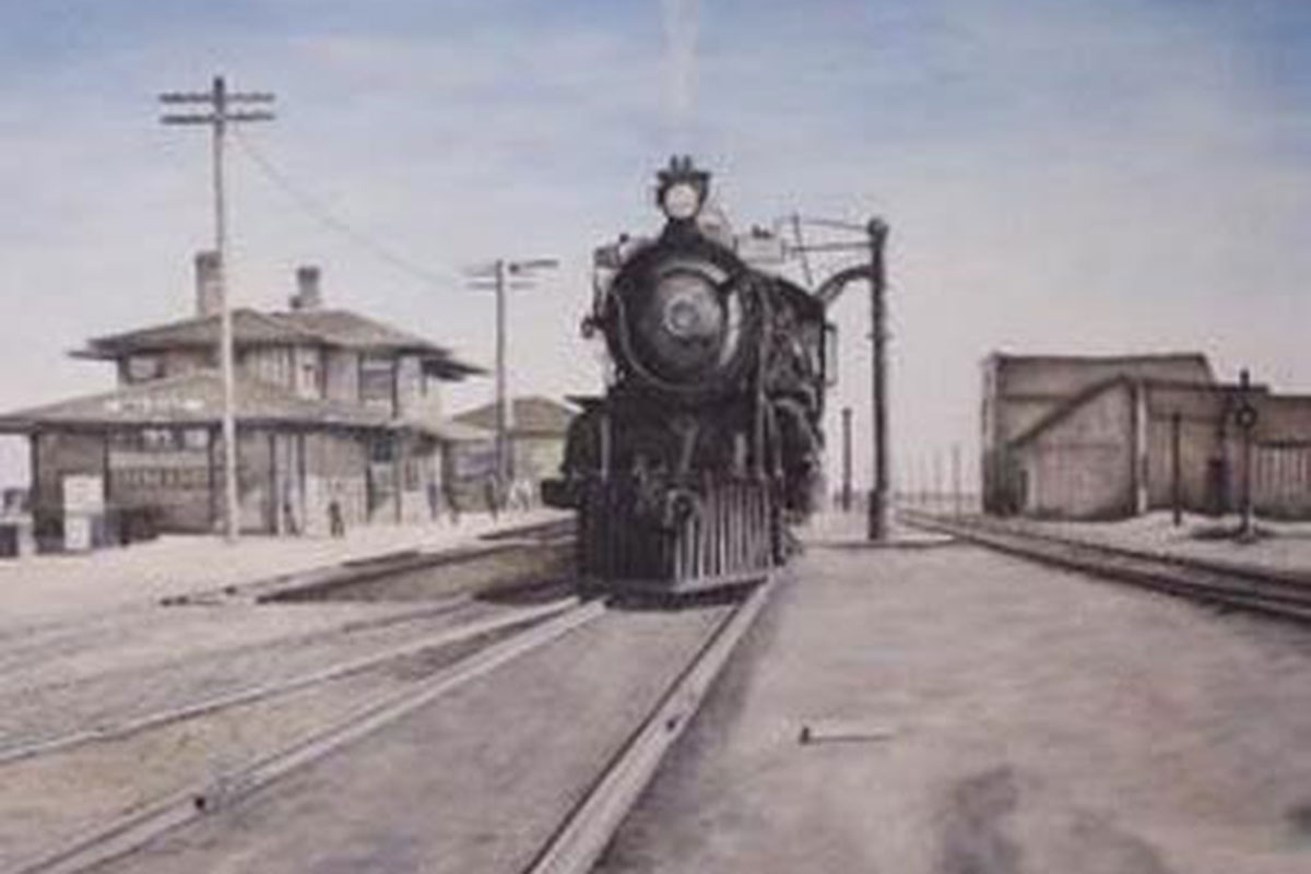 The Day The Rails Reached Phoenix The two transcontinental railroad lines across Arizona along the 32nd and 35th Parallels were completed by 1883 but there was still no line running through Phoenix...