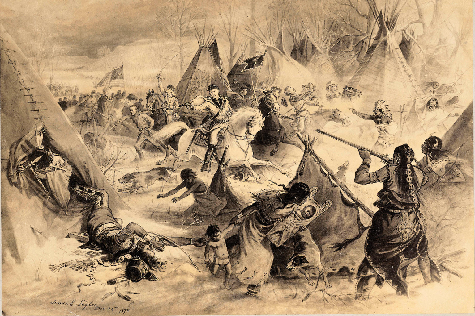 Индейцы Команчи войны