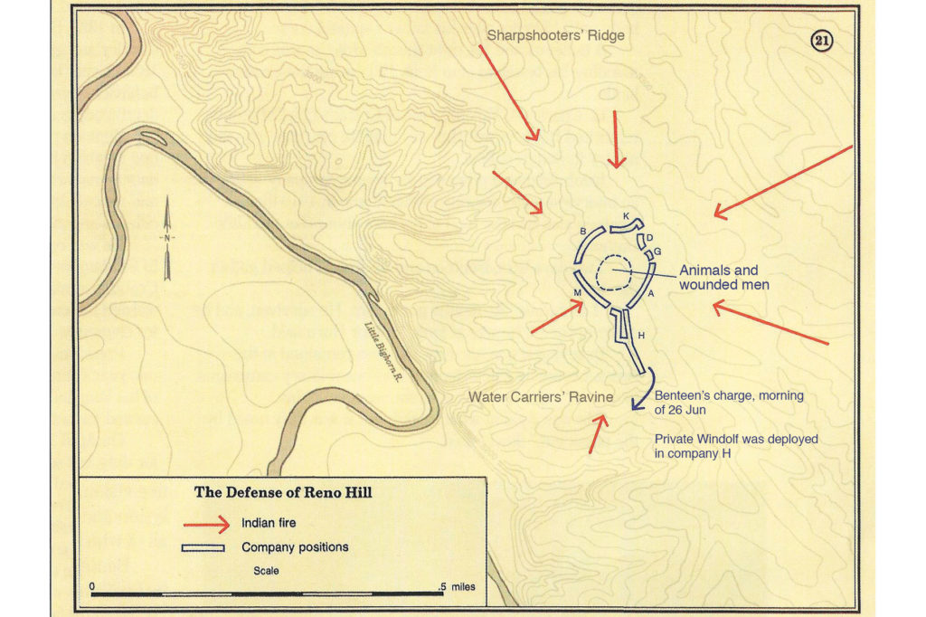 Map of Reno Hill True West Magazine