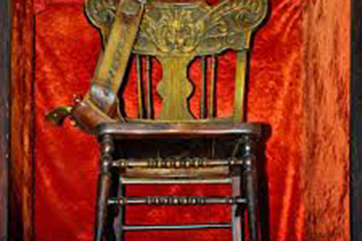 The Saloon Number 10 Wild Bill Hickok’s death chair