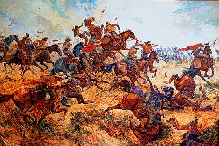 The Battle Of San Pasqual San Pasqual is a hilly, rugged area about 35 miles from San Diego. It was a rainy morning that December 6th when the two opposing forces faced each other across an open plain...