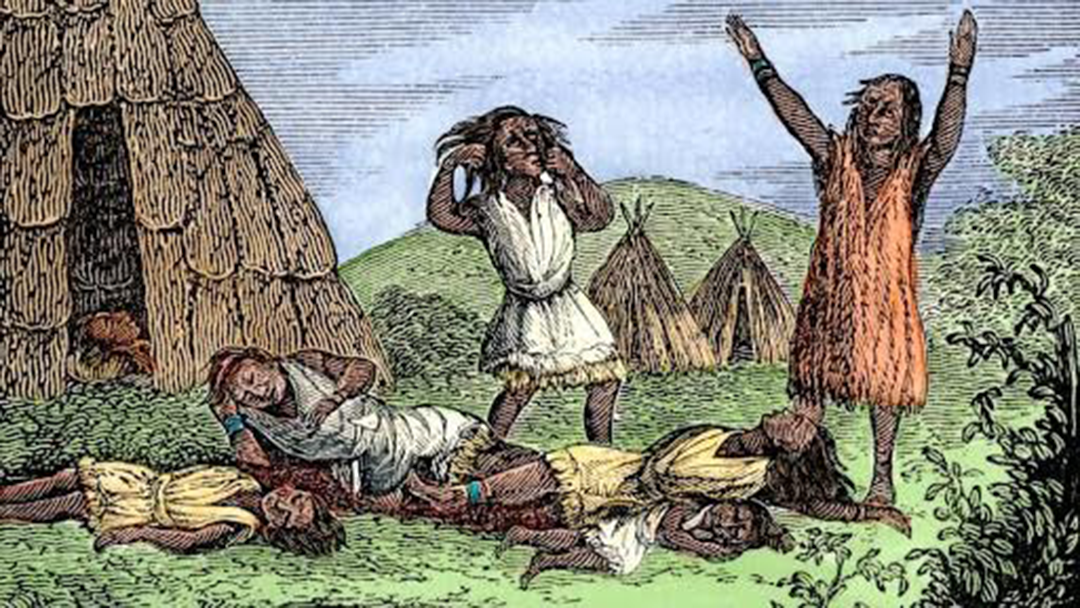 Smallpox Epidemic Of 1837 Smallpox was the scourge of the West, especially to the Indians. They called it “Rotting face” for the pustules that broke out on the skin.
