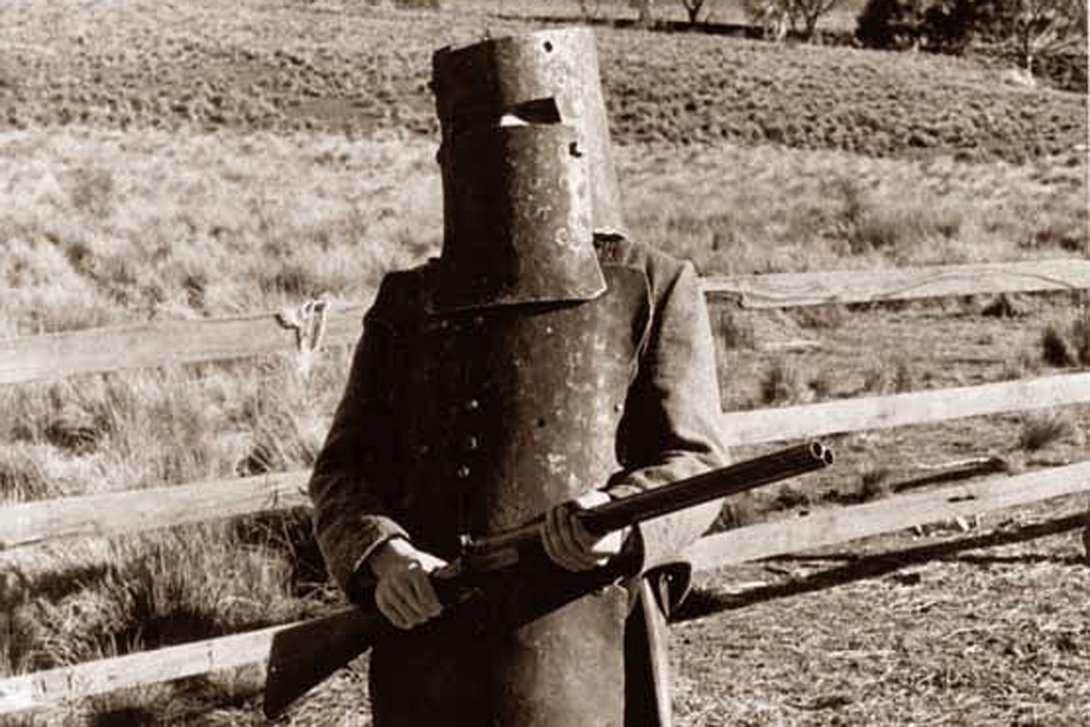 Suits Of Armor Did Killin’ Jim Miller get the idea of wearing body armor from Ned Kelly?