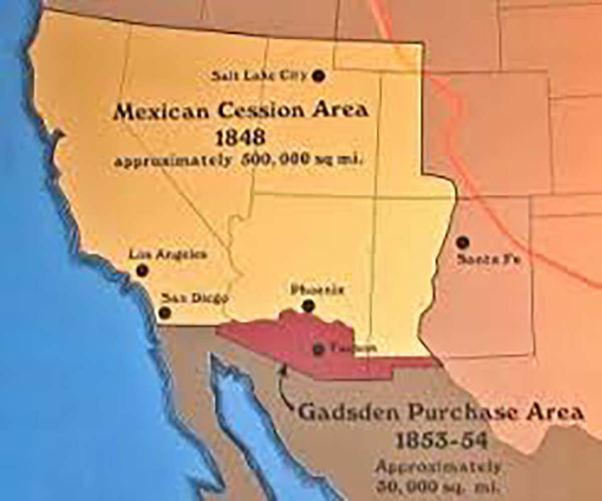 Arizona’s Lost Seaport James Gadsden, Minister to Mexico, had five proposals, the largest would have purchased most of northern Mexico for $50 million.