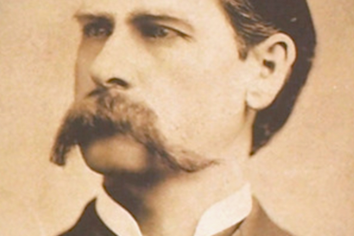 Sealed With A Kiss Wyatt Earp engaged in a Jewish ritual while he was on the run.