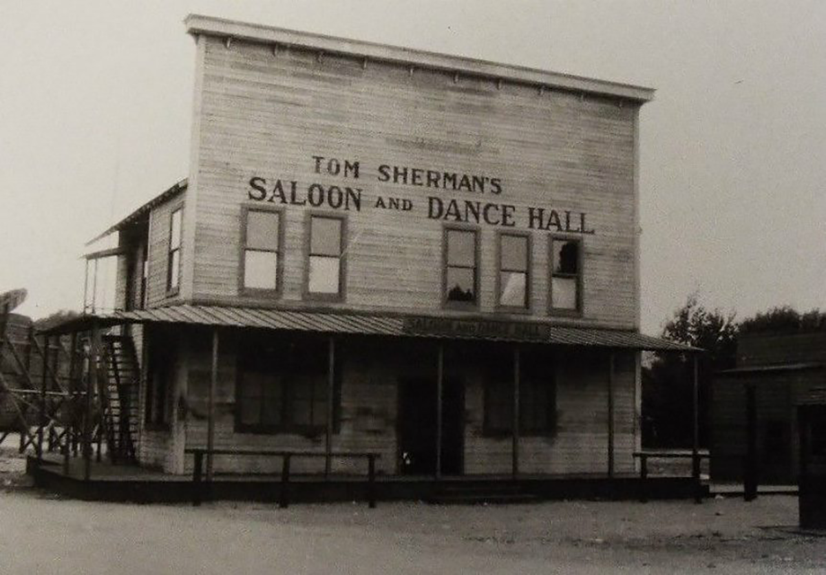The Coup De Grace Tom Sherman: saloon keeper and brutal killer.